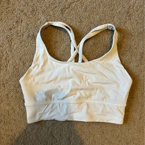 Lululemon Energy Longline Bra - White